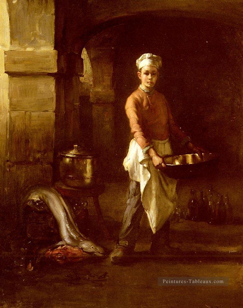 Le Marmiton Joseph Claude Bail Peintures à l'huile